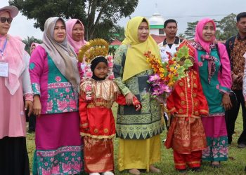 Bunda PAUD Buka Gebyar PAUD se-Kecamatan Renah Pamenang/Foto: kominfo Merangin