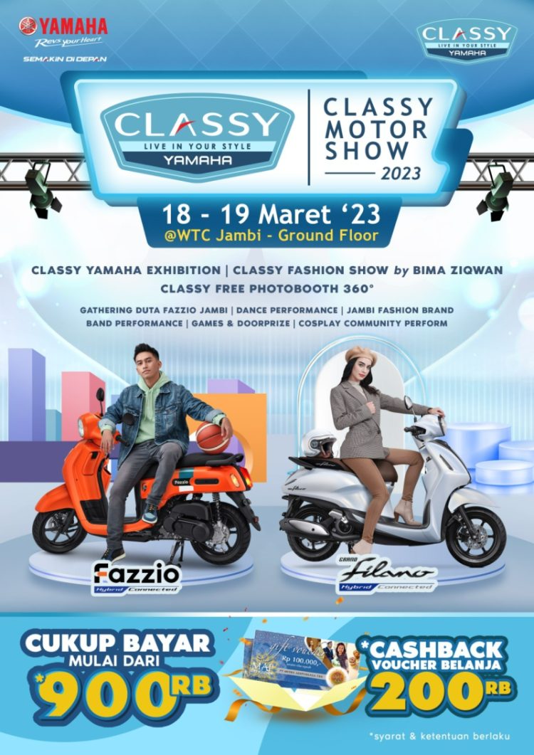 Yamaha Classy Motor Show 2023. Foto: Didit Yamaha