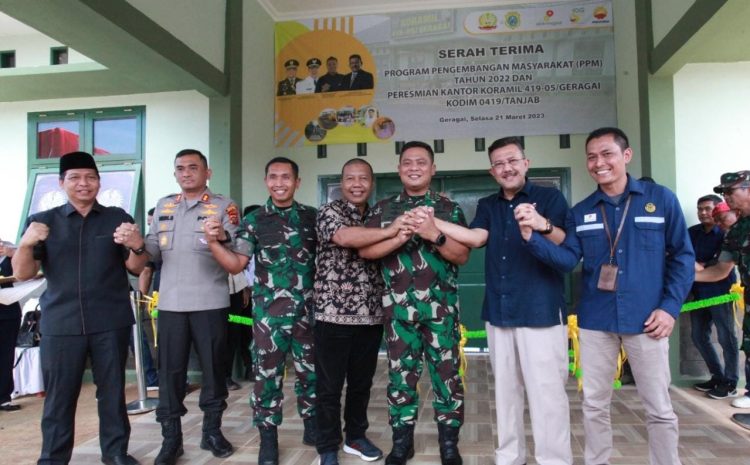 PetroChina Serahkan Tujuh Bantuan Program Pengembangan Masyarakat di Kabupaten Tanjung Jabung Timur/ foto; dok.petrochina