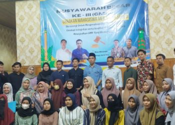 Musyawarah Besar (Mubes) ke-III Gerakan Mahasiswa Merangin (GMM) Jambi. Foto: Meli