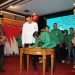 Ketua DPD KAMSRI Provinsi Jambi 2023-2026 M Arief Praramadhani, di Audiotorium Rumah Dinas Gubernur Jambi, Selasa (28/02/2022) malam
/ Foto: Bahara