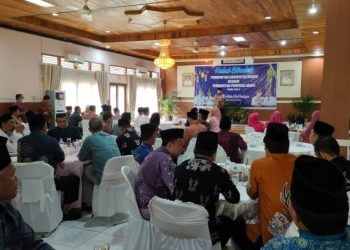 Gubernur Jambi Al Haris halal bihalal bersama Pemkab Bungo, Kamis (18/5). Foto: Riky