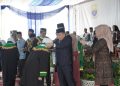 Gubernur Jambi Al Haris menghadiri wisuda akhir santri Pondok Pesantren Karya Pembangunan (PKP) Al Hikmah Jambi asuhan H Hasan Basri, Sabtu (20/05/2023)/ Foto: RIky