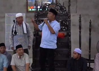 Bupati Hadiri Safari Ramadhan di Kecamatan Rantau Rasau, Senin (3/4/23). Foto: Dok Diskominfo
