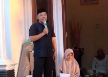 Sekda Tanjab Timur Sapril, saat menyampaikan sambutan. Foto: Dok Diskominfo