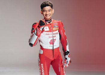 Fadillah Arbi Siap Taklukkan JuniorGP 2023 Bersama Astra Honda Racing Team/ dok.sinsen