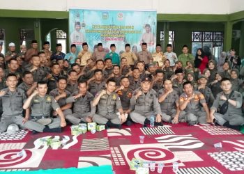 Halal Bihalal sekaligus pisah sambut Kepala Satuan (Kasat) lama dan Kasat baru/ AMpar
