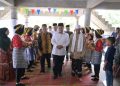 Acara Halal Bihalal Persatuan Masyarakat Aceh Provinsi Jambi. Foto: Meli/ Ampar