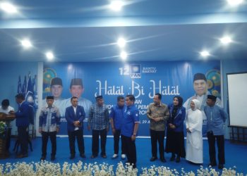 Acara Halal Bihalal Partai PAN Provinsi Jambi. Foto: Jp/ Ampar