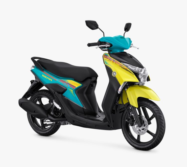 Yamaha Gear 125 tampil dengan varian warna baru. Foto: Humas Yamaha Jambi