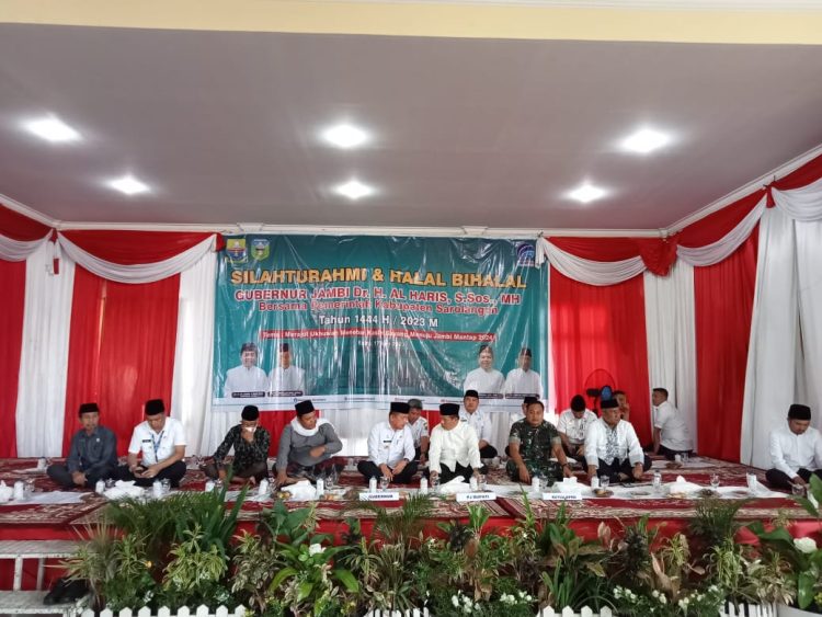 Halal Bihalal Pemkab Sarolangun Dihadiri Gubernur Jambi/ Foto: fdn/ ampar