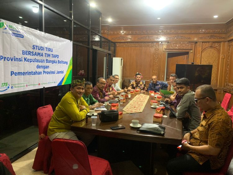 Pemprov Jambi Terima Kunjungan Studi Tiru Pemprov Bangka Belitung Terkait Program BPJS/ Foto: Dok. kominfo