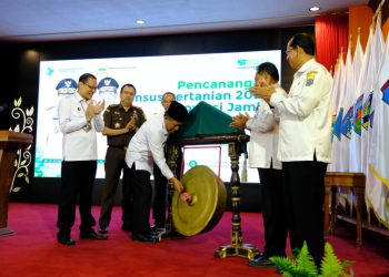 Wakil Gubernur Jambi Abdullah Sani dukung pelaksanaan Sensus Pertanian 2023. Foto: Maria