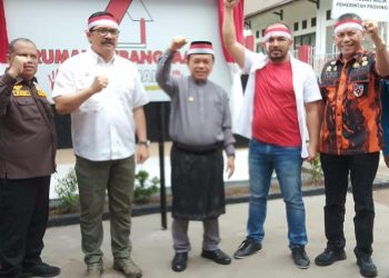 Al Haris Resmikan Rumah Kebangsaan Siginjai/ Foto: Melly/ Ampar