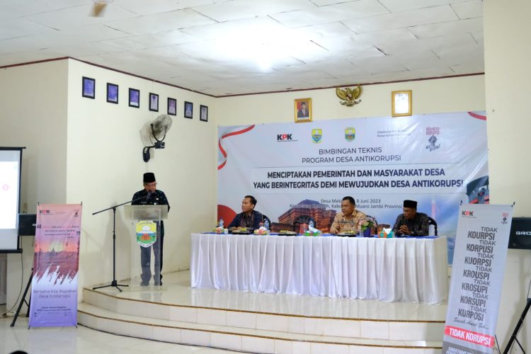 Wagub Sani: Desa Mekar Sari Wakili Jambi Jadi Calon Percontohan Desa Antikorupsi/ Foto: dok.Kominfo