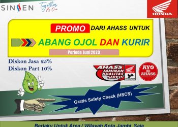 Promo untuk driver ojol dan kurir. Foto: Ajeng