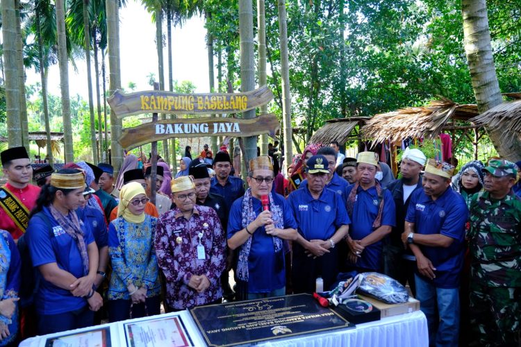 Wakil Gubernur Jambi Abdullah Sani hadiri Penilaian dan Kunjungan Destinasi Wisata Kampung Wisata Baselang Bakung Jaya Kota Jambi. Foto: Novriasah