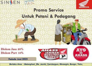 Promo Servis Khusus Petani dan Pedagang. Foto: Humas Honda