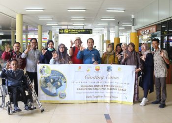 PetroChina Berangkatkan Perajin Batik Kabupaten Tanjung Jabung Barat Pelatihan dan Magang di Yogyakarta/ Foto: Melani