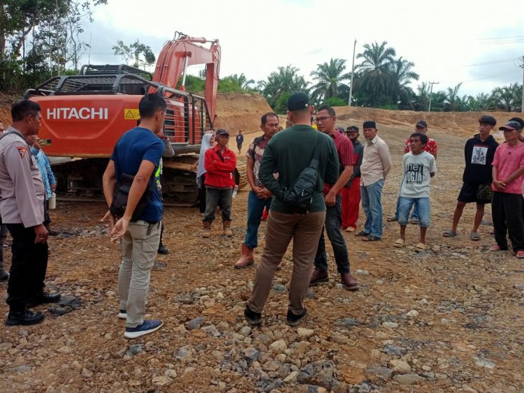 Penghentian Kegiatan Penyiapan Lokasi Sumur WB#18 Skk Migas-KKKS Seleraya Merangin Dua/ Foto:dok.skkMigas