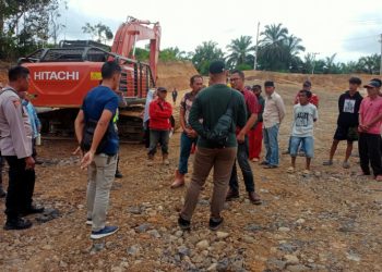 Penghentian Kegiatan Penyiapan Lokasi Sumur WB#18 Skk Migas-KKKS Seleraya Merangin Dua/ Foto:dok.skkMigas