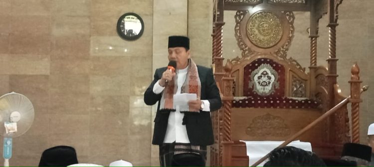 Pemkab Sarolangun Laksanakan Sholat Idul Adha 1444 H di Masjid Agung As Sulthon/ Foto: fdn/ampar