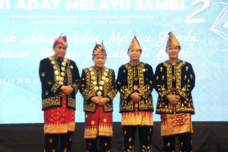 Kapolda Jambi Hadiri Puncak Hari Adat Melayu Jambi ke 2 tahun 2023/ Foto: Alan