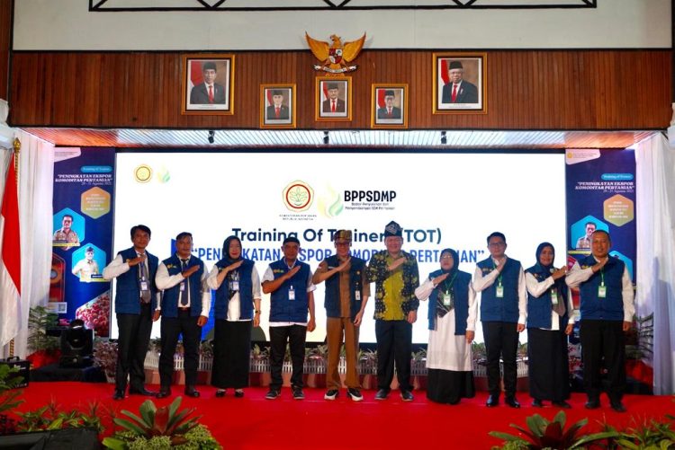 Kementrian Pertanian RI Gelar TOT di Balai Pelatihan Pertanian (BAPELTAN) Jambi, Selasa 29 Agustus 2023/ (Foto: Juanda?ampar)