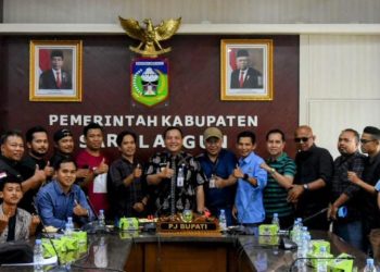 PD IWO Sarolangun Audiensi dengan PJ Bupati/ Foto: Fdn/Ampar