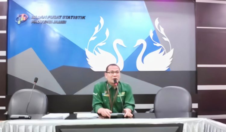 Kepala BPS Provinsi Jambi Agus Sudibyo, dalam rilis BPS/ Foto: Melli/Ampar