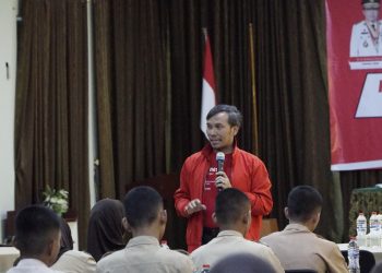 Ketua DPRD Edi Purwanto Beri Pesan ke 54 Calon Paskibraka Jambi/ Foto:Alan/Ampar
