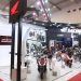 Suasana Booth PT Astra Honda Motor (AHM) di Hall 1 dan hall 10 ICE BSD City pada gelaran Gaikindo Indonesia International Auto Show (GIIAS) 2023 yang berlangsung 10-20 Agustus 2023. Foto: Ajeng