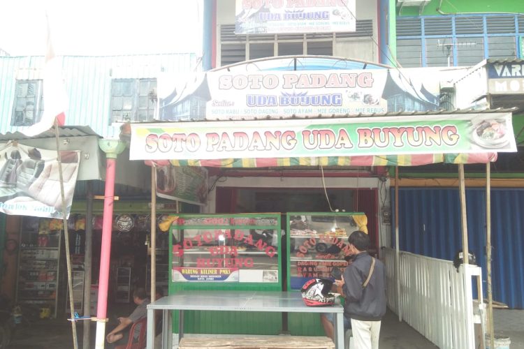 Warung Soto Padang di Pasar Jambi Dibobol Maling/ Foto: Mhd/Ampar