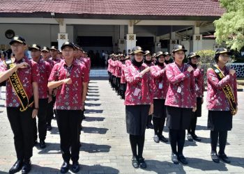 Paskibraka Kota Jambi 2023/ Foto: Melli/Ampar