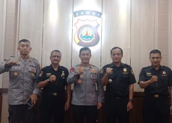 Senkom Mitra Polri Provinsi Jambi kunjungan silaturahmi bersama Kapolda Jambi. Foto: Humas Polda Jambi