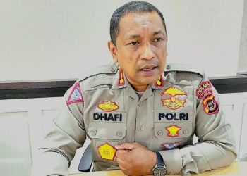Direktur Lalu Lintas (Dirlantas) Polda Jambi Kombes Pol Dhafi/ Foto: Mhd/Ampar