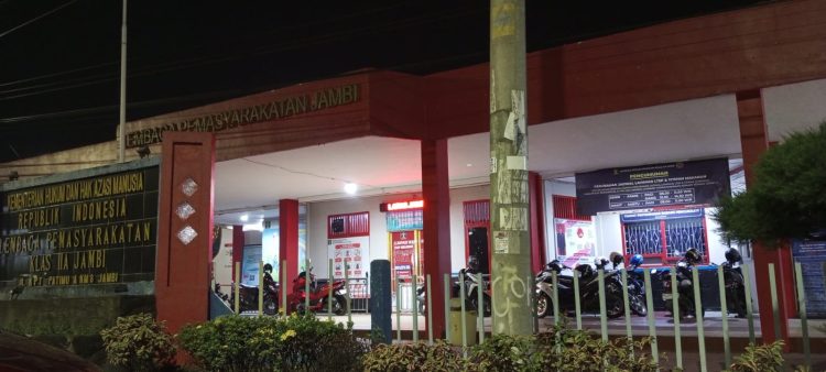 Lapas Klas IIA Jambi. Foto: Mhd/Ampar