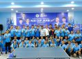 Wakil Gubernur Jambi Abdullah Sani buka turnamen tenis meja DPW PAN Provinsi Jambi. Foto: Dok Jernih