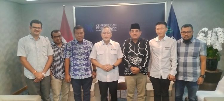 Romi Hariyanto bertemu dengan Menteri Perdagangan Pp RI Zulkifli Hasan, Pagi ini, Jumat (31/8/2023)/ Foto: Willi