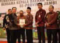 Bupati Merangin Ikuti Rakor Pemberantasan Korupsi/ Foto: Teguh