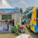 Stand Dinas Dukcapil Kota Jambi di Pameran Roadshow Bus KPK lapangan Gubernuran Jambi/ (Foto: Juanda/Ampar)