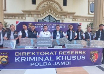 Polisi Tetapkan 5 Tersangka Korupsi Pelindo, Kerugian Negara Capai Rp 3,9 Miliar/ (Foto: Mhd/ampar)