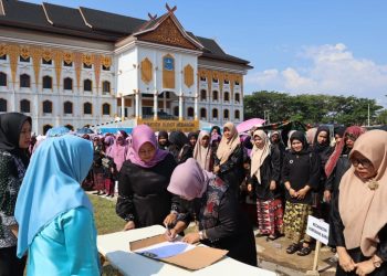 Apresiasi HMPJ Kecamatan se-Kabupaten Merangin, Nilwan Yahya: Perempuan Berperan Strategis Dalam Pembangunan/ Foto: teguh