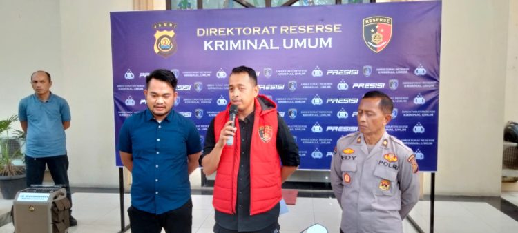 Kasubdit Jatanras Direktorat Reserse Kriminal Umum (Ditreskrimum) Polda Jambi Kompol Aulia Nasution/ (Foto: Mhd/Ampar)