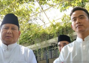 Prabowo Umumkan Gibran Jadi Bacawapres/ (Sumber Foto: katadata.co.id)