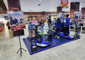 Bertabur Promo dan Hadiah di Yamaha Sport Exhibition Jambi Prima Mall/ Foto: Didit