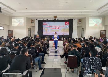 AHM Ajak Ribuan Mahasiswa Jadi Generasi Peduli Keselamatan/ (Foto: Ajeng)