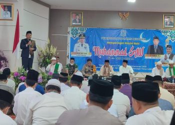 Pemkab Merangin Peringati Maulid Nabi Besar Muhammad SAW/ (Foto: Teguh)