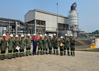 Baharkam Tinjau Sistem Manajemen Pengamanan di PetroChina Jabung/ (Foto: Tania)