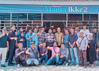Silaturahmi Bersama Awak Media, Tontawi Jauhari Berharap Peran Serta Media Ditahun Politik/ Foto: Fdn/ Ampar